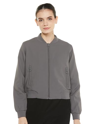 Image of Qube By Fort Collins Women's Faux Fur Regular Winter Puffer Jacket with Collar Stylish, Warm & Lightweight