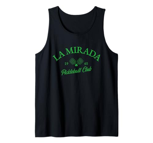 Vintage Athletic Pickleball Club La Mirada Deportes Camiseta sin Mangas