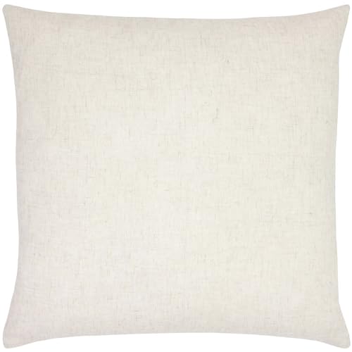furn. Mono Face Cushion Cover, Linen, 50 x 50cm, Monochrome