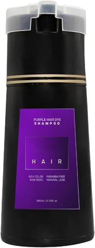 Champú para teñir el cabello instantáneo, champú para teñir el cabello instantáneo para hombres y mujeres, nutre de larga duración, fácil y seguro