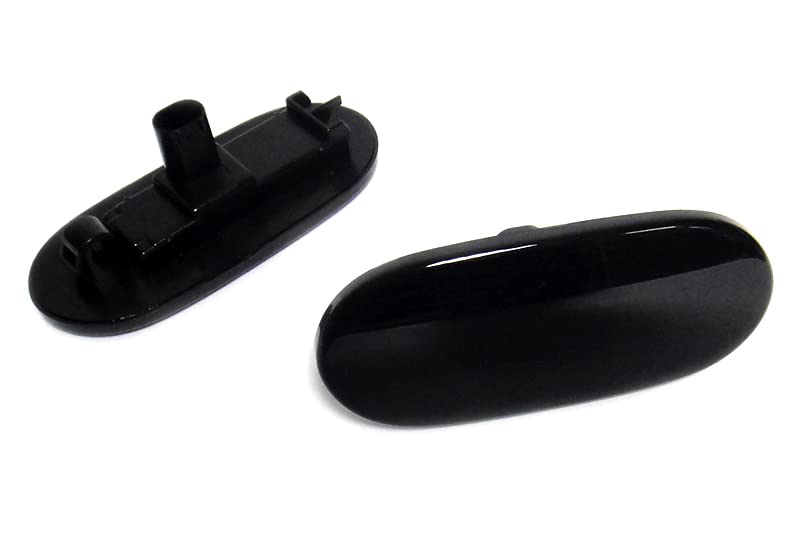 RZG 2x Schwarz Getönte Linse Seitenmarkierungsleuchte LED Blinker Reflektor Licht Für 2014-2022 MB Sprinter 906 907 910 Crafter 2E