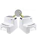 2 Pack 2 Step Stool for Kids | Toddler Stool for Potty Training and Use in The Bathroom or Kitchen | Wide Two Step Design for Growing Children | BPA Free Soft-Grip Steps for Comfort and S