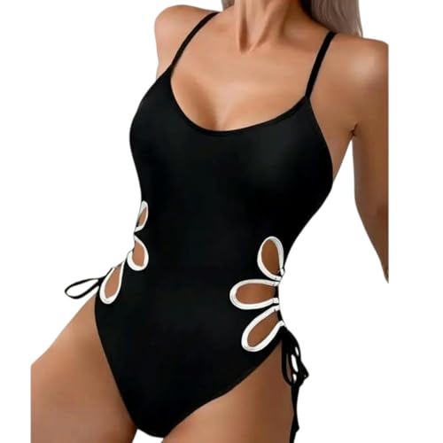 Maillot de bain gainant à découpes latérales pour sublimer la taille