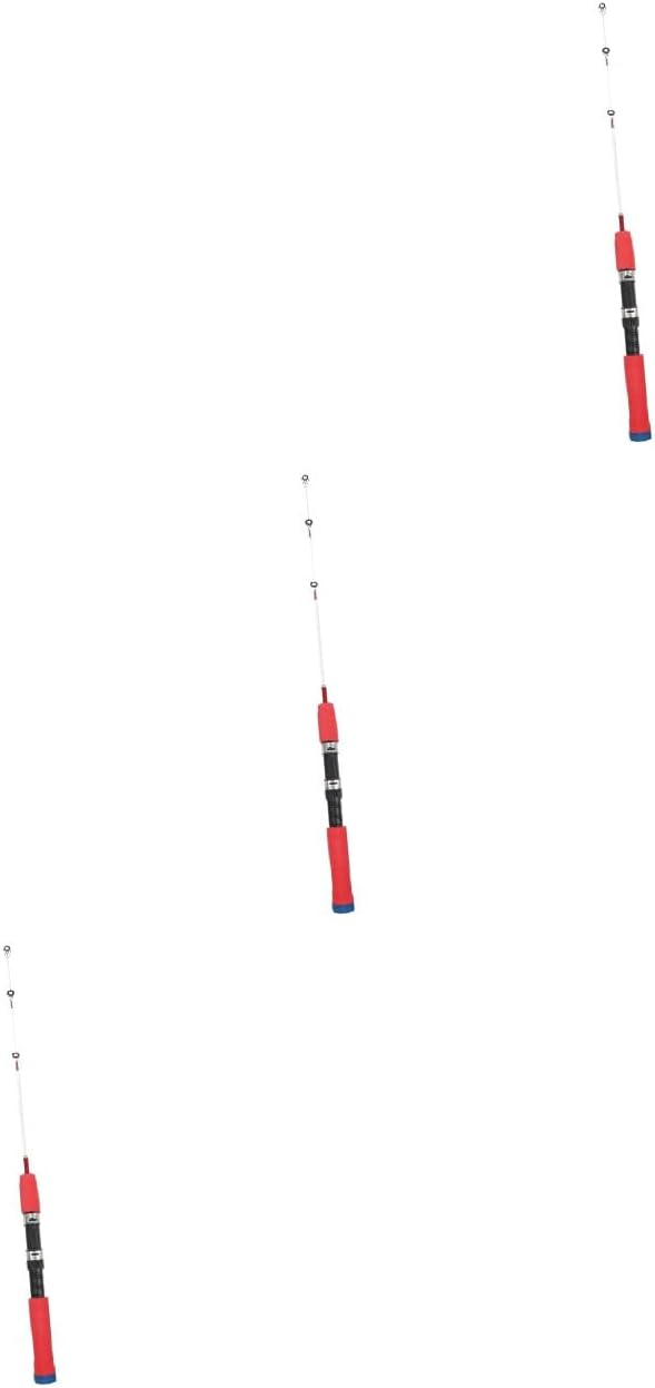balacoo 3pcs Adjustable Rod Lure Stick for Outdoor Prawn Fishing Construction Smooth Portable Design for