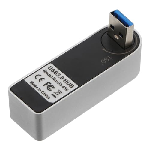 Concentrador USB 3.0 Housoutil de 3 puertos para transmisiones de datos simultáneas