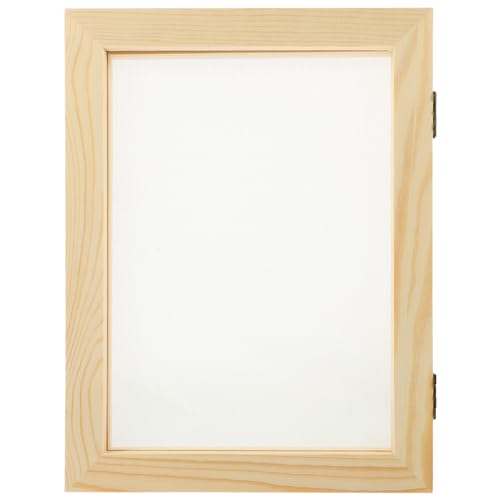 NOLITOY DIY Paper Craft Tool Boys and Girls Paper Making Frame Pine Wood Craft Kit for Boys and Girls