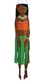 In the Breeze 5066 Buddy Windsock-Hanging Outdoor Decoration, 40 Inches, 40' Hula Dancer