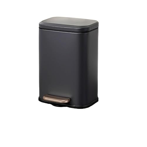 Miniatura 3 de Contenedor de basura De Pie De Cesto De Basura para Baño Sellado, Cubo De Basura De Scero Inoxidable para El Hogar, Bajo Ruido, Elevación Lenta,