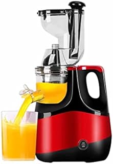 Slow Masticating Juicer Cold Press Juice Extractor Apple Orange Citrus Juicer Machine with Wide Chute Quiet Motor for Fruit Vegetables