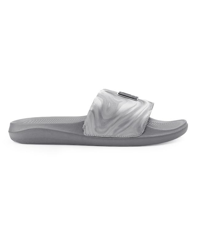 Image of Bacca Bucci Hologlide Men's Comfort Slides | Cushioned EVA Footbed | Anti-Slip Sole | Lightweight Everyday Sliders