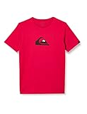 __Hals:__ Rundhalsausschnitt Quiksilver Jungen Comp Logo T-Shirt, Opacity, AMERIKANISCH ROT, XL/16
