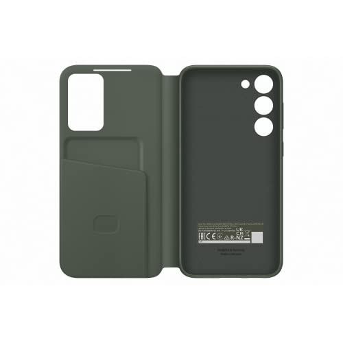 Samsung Smart View Wallet Smartphone Case EF-ZS916 für Galaxy S23+, Handy-Hülle, Kartenfach, Sichtfenster, Khaki – Ansicht 5