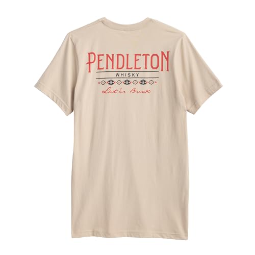 Image of Pendleton Men's Graphic T-Shirt, 100% Cotton Short Sleeve Tee, Soft Water-Based Print Casual Shirt, Crew Neck