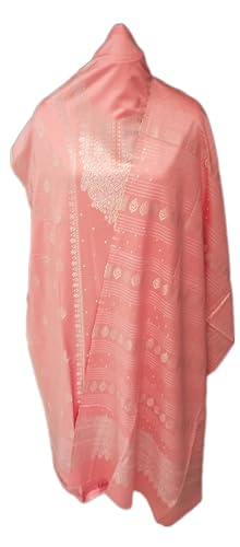 Image of Womens designer woolen suit for women with salwar and kashmiri shawl winter wear kani unstitched fabric set, stylish kurta pant set woollen dress material for women by pure pashmina wooltex