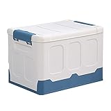 Renbin Caja De Almacenamiento De PláStico,Blue-34×23.5×23.8cm