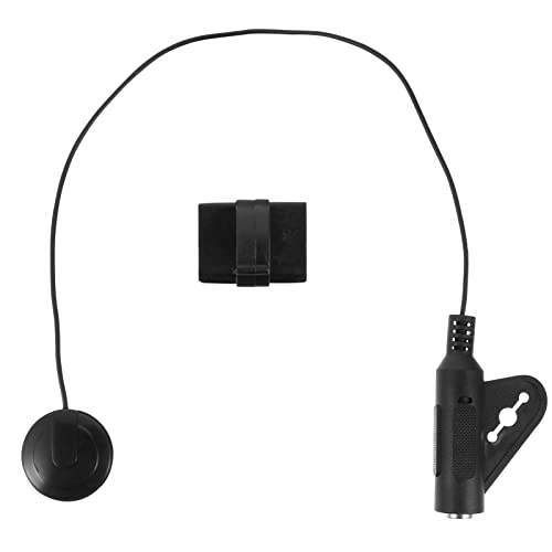UPKOCH ピエゾトランスデューサー式楽器用ピックアップ ギター ウクレレ マンドリン バンジョー 対応 音響干渉抑制設計 アンプやレコーディング機器に接続可能