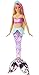 Price comparison product image Barbie Dreamtopia Sparkle Lights Mermaid Doll with Swimming Motion and Underwater Light Shows, approx 12-inch with Pink-Streaked Blonde Hair, Gift for 3 to 7 Year Olds