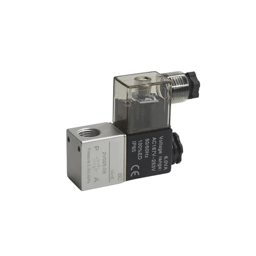 Électrovanne pneumatique 2V025-08 DC12V pour réparer un circuit d'air comprimé