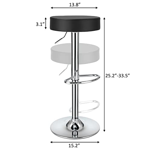 Elevate Your Space: Review of Finnhomy Modern PU Leather Bar Stools Set