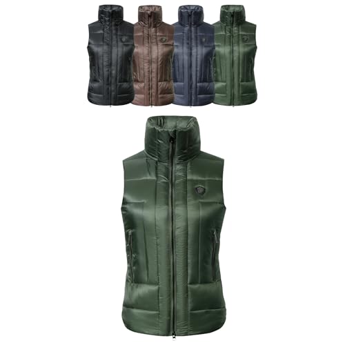 Gilet tampon imperméable d'équitation gilet de sport cintré chaud