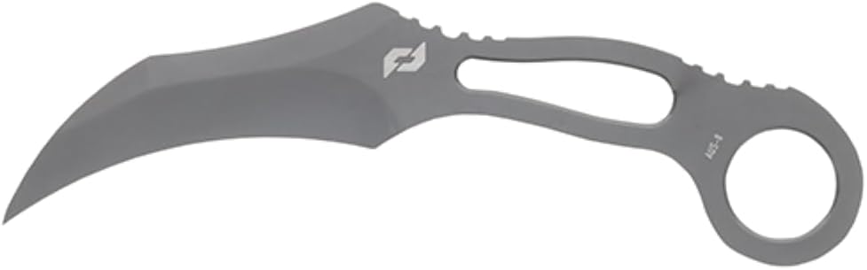 Delta Class Boneyard CLR Fixed Blade with 9Cr18MoV Grey Ti Coat for Outdoor Survival