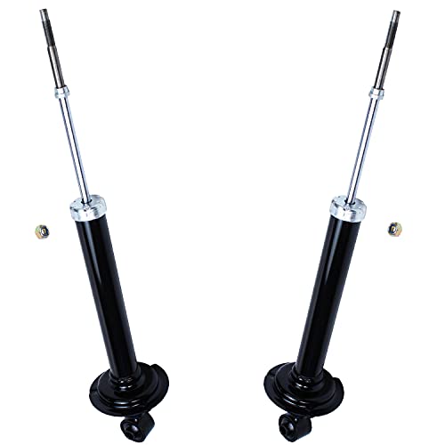 Image of Detroit Axle Prime - Both (2) Rear Driver & Passenger Side Shock Absorber Set - for 98-04 Lexus GS300 - [98-00 GS400] - 01-05 GS430