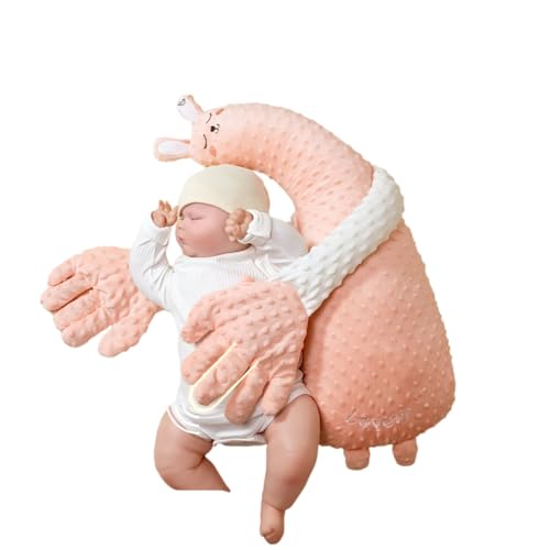 LUOGOXI動物型自動リモコンぬいぐるみ 赤ちゃん用寝かしつけ枕 。3段階速度調節付き, 自動噴槍機能搭載 ,夜泣き対策効果, 洗濯可能な誕生祝いギフト ,ベビーギフト。 (E,普通の)