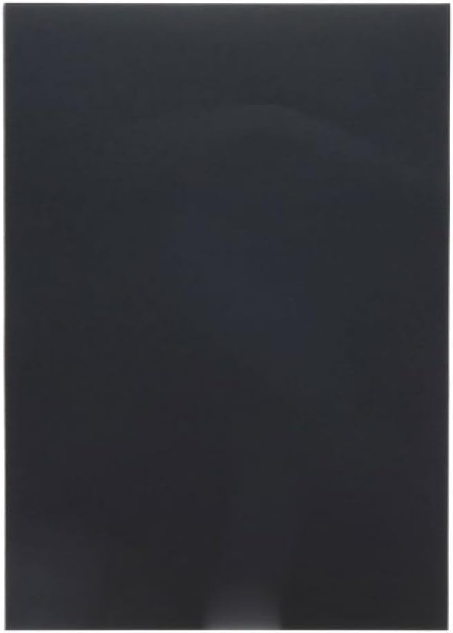 Premier Stationery A3 Card, 160 GSM Coloured, for School, Office & Home, Printer Paper, Ideal for Scrapbooking, Art & Craft, Flyers (Black - Pack of 20 Art Card)