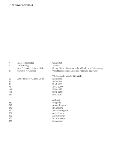 Georg Eisler. Werkverzeichnis Der Gemälde authentifier estimer les tableaux d'art - 4