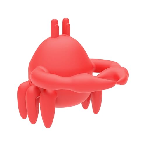 植物の伝播ホルダー - 柔軟なシリコーンのルートサポート、ユニークなカニの爪のデザイン|屋内の水耕栽培スタンド、温室、デスクトップ、庭園、家の穏やかなプランストグリップ ト化サポ