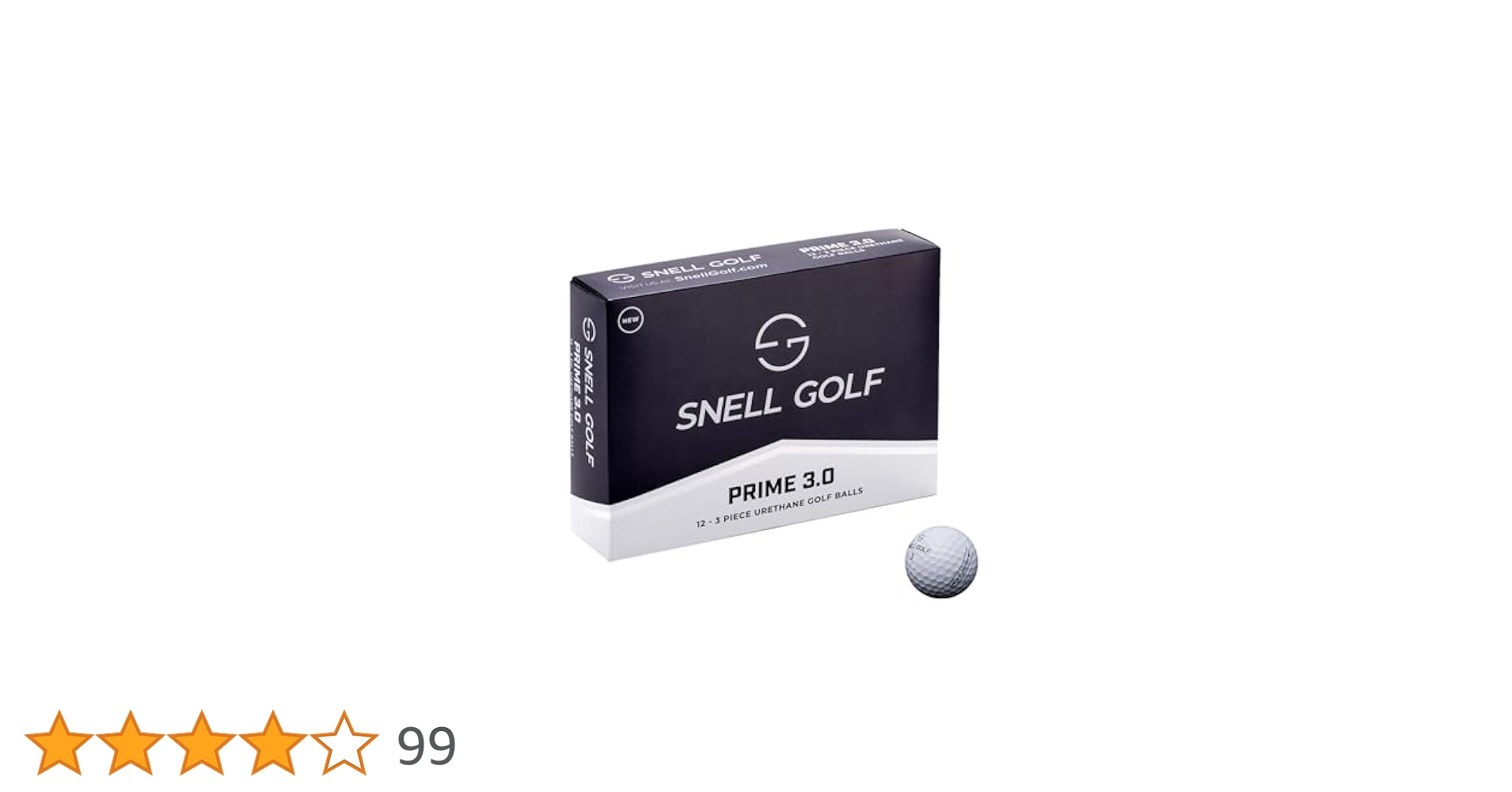 【新品未使用】BRIEFING(ブリーフィング)ゴルフボール Snell スネル Snell GOLF NEW!!!2024 Golf GET SUM（白）☆ハイエンドの2