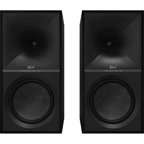 Image of Klipsch The Nines Heritage Inspired (Pair) Powered Speakers - Black
