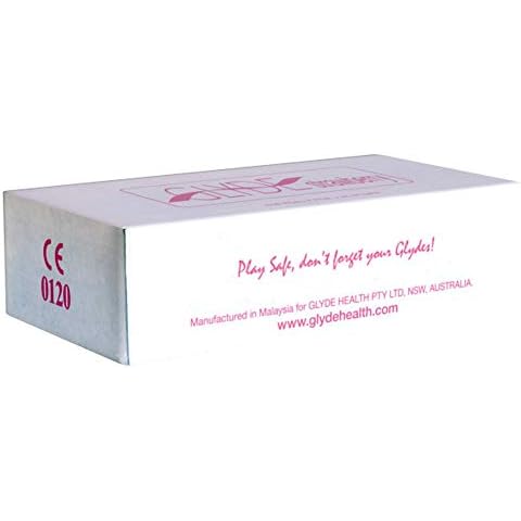 Glyde Ultra Strawberry 100 pinke Kondome Cover