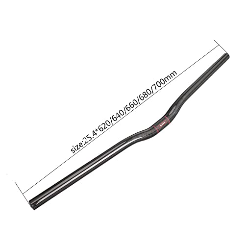 Cintre carbone VTT Riser 25.4 mm à la finition 3K d'exception - 2