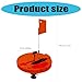 Techinal 10.6in Thermal Tip Up Ice Fishing Tip Up Outdoor Winter Ice Fishing Insulator Covers Marker Flags Ice Fishing Accessory