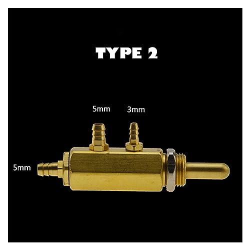 Válvula de control de pie cuadrada de 3mm y 5mm para silla de laboratorio tipo 1 4