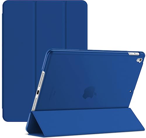 For Apple iPad 9th Generation (2021), 8th Gen (2020) A2270/2428 Smart case Magnetic Stand cover with Wake/Sleep (Blue)