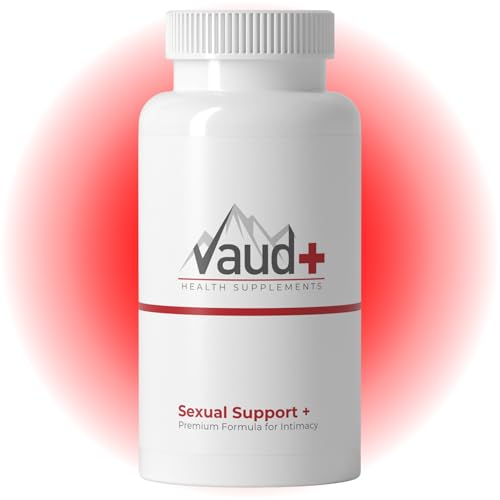 VAUD® Libido Booster | Sexual Support Kapseln mit Maca, Ginseng, Ginkgo & Tribulus für Männer & Frauen | 90 Kapseln | Hergestellt in der Schweiz | Natürliche Unterstützung Potenz & sexuelle Vitalität