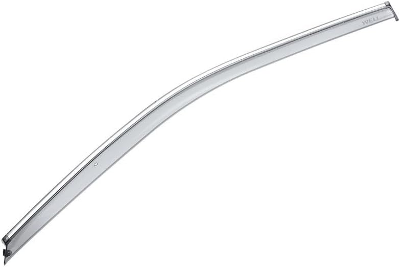 WellVisors Window Visors Wind Deflectors Compatible with Nissan 2000-2003 Maxima Sedan with Chrome Trim Rain Guards 3-847NS015