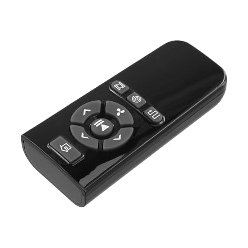 JoyousMall Mando a distancia para robot aspirador ILIFE V2, auricular de repuesto negro con diseño ergonómico para programación, cambio de modo y ajuste de succión