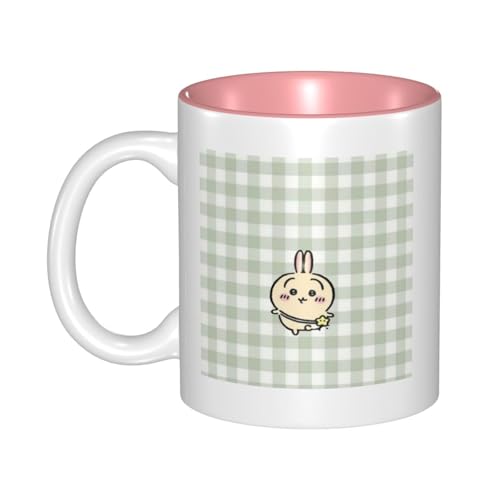 マグカップ ちいかわ うさぎ コーヒーカップ 陶磁器 ミルクコップ おしゃれ 持ちやすい 耐熱 耐冷 人気 かわいい プレゼント 母の日 記念日 電子レンジ対応 330ml