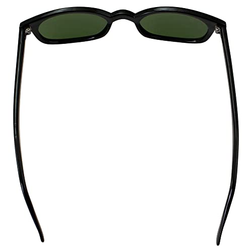 X-KD's Pacific Coast Sunglasses 1126 Black/Green One Size Biker Sunglasses4