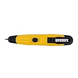 Sperry Instruments VD6508 Detector with Flashlight,cETLus Listed Lifetime, Warranty, 1, 5 Clams/Master Non-Contact Voltage Tester, Yellow