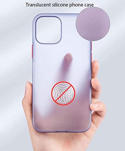 Coque silicone liquide gris translucide iPhone 12 Mini - 2