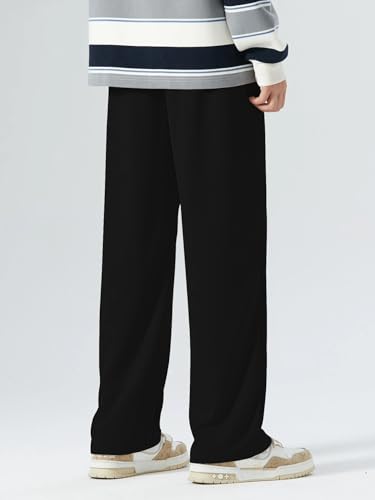 Image of GRECIILOOKS Men's Lycra Cargo Track Pants - Loose Fit Joggers for Men | Korean Style Travel & Home Wear with Pockets (Available in Plus Size)