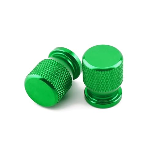 Ventilkappen für Motorradreifen Für HON@&DA CB500F CB500X CB500F 500X CB500 X/F Motorrad CNC Zubehör Air Port Abdeckung Reifen Ventil Rad Stem Caps(Green)