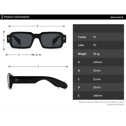 Lunettes de soleil carrées pour protéger vos yeux avec style - 2