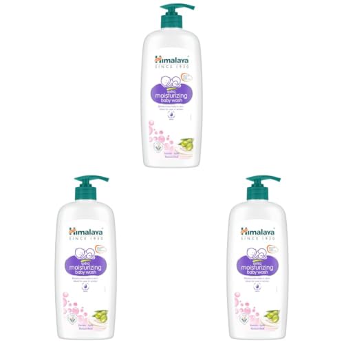 Image of Himalaya Extra Moisturizing Baby Wash (600ml) (Pack of 3)