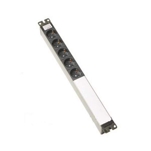Electroblock 19 de 5 bases Schuko pour atelier et bureau
