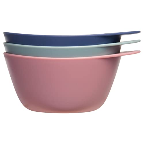 Fromm Color Studio Mixing Bowls for Hair Color Hair Dye Bleach and Treatments with Spill Proof Rubberized Base 10 Ounce 3 Pack